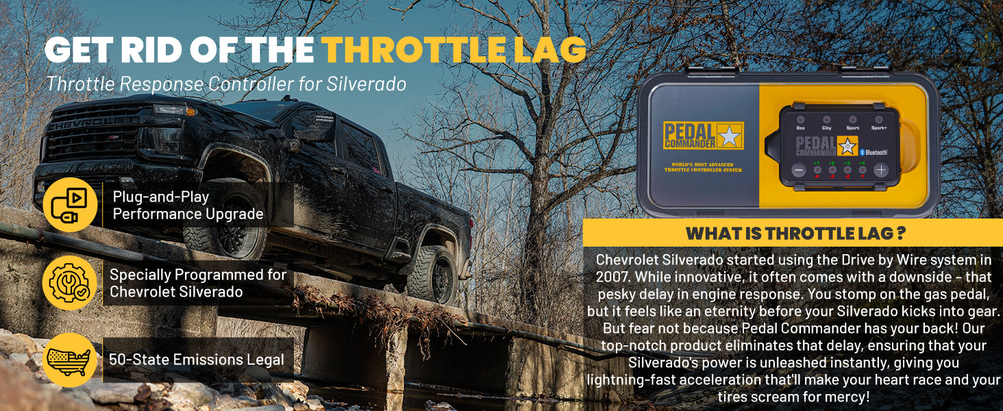 Pedal Commander for Chevrolet Silverado 1500