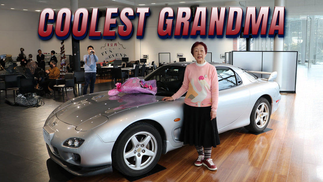 
Meet the 80-Year-Old Grandma Who Loves Her Mazda RX-7