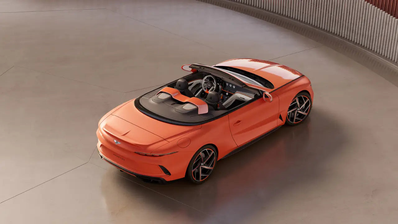 Bentley Makes History Again With 3D-Printed Platinum in Its Batur Convertible