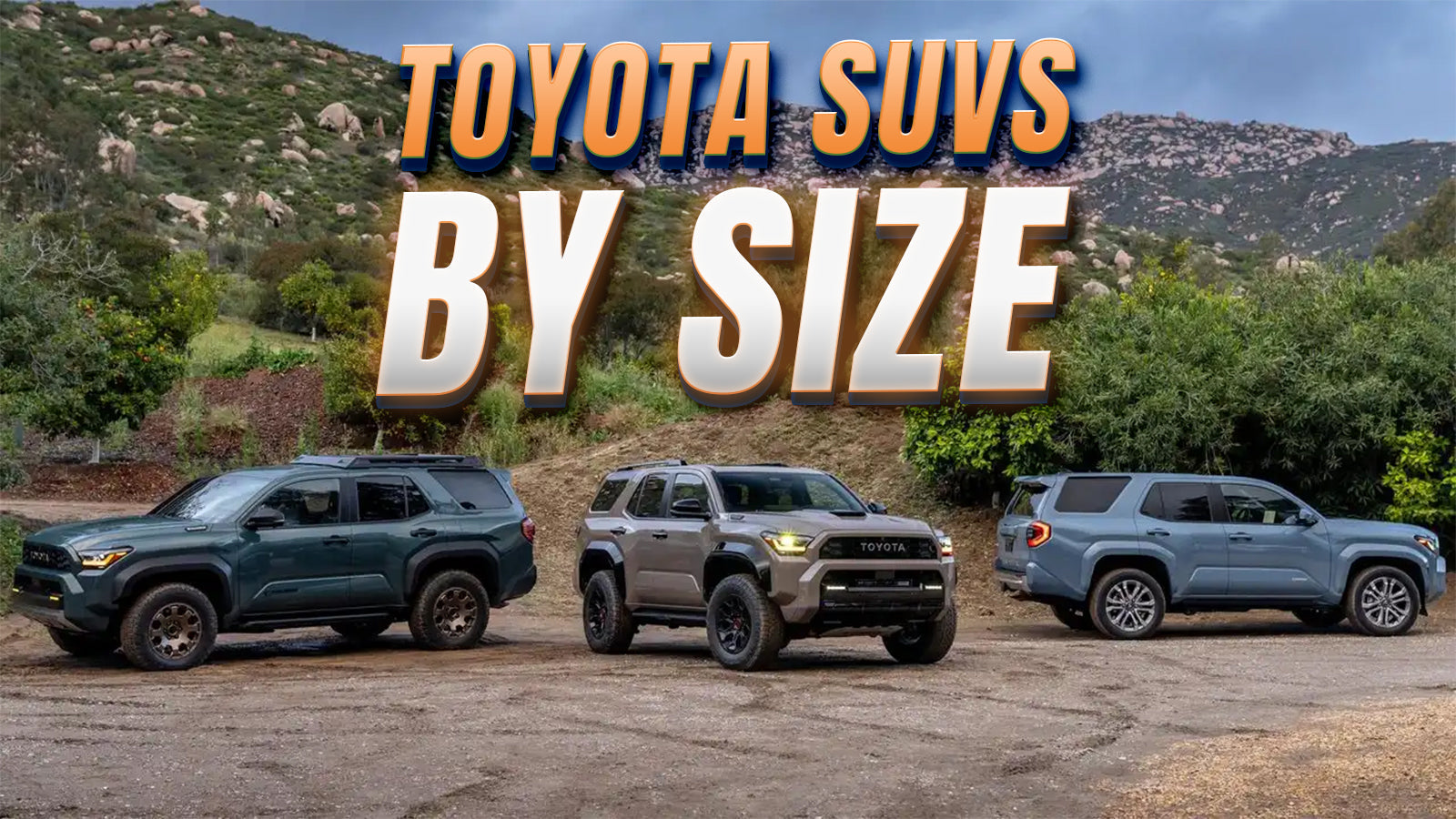 Toyota SUV Models By Size: Which One Fits Your Adventure?