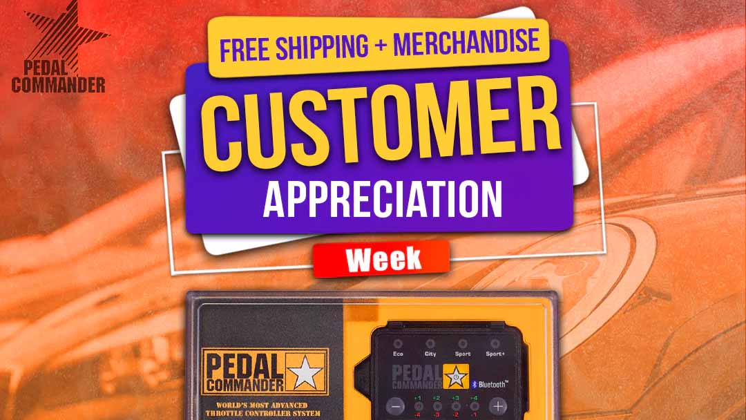 Pedal Commander Venta de Apreciación al Cliente