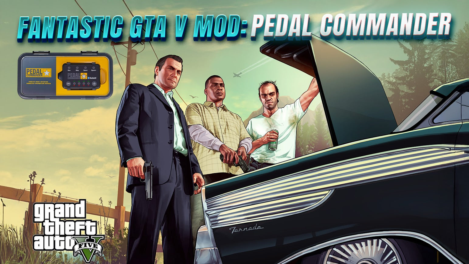 Fantastic GTA V Mod Wanted in Real Life: Pedal Commander