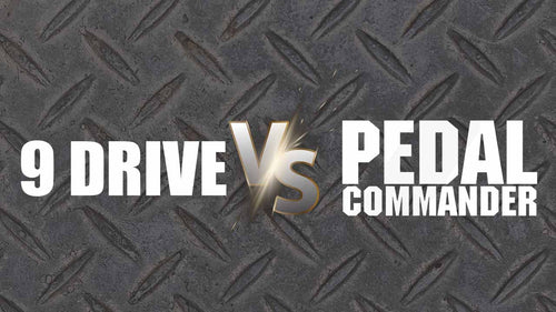Pedal Commander vs. 9 Drive