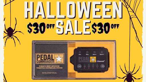 TENGA UN HALLOWEEN ESPELUZNANTE Y OBTENGA $30 DE DESCUENTO EN UN PEDAL COMMANDER