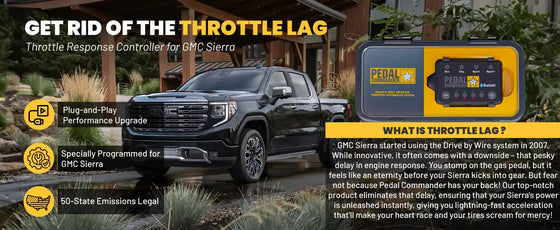 HOW DOES PEDAL COMMANDER IMPROVE GMC Sierra 1500?