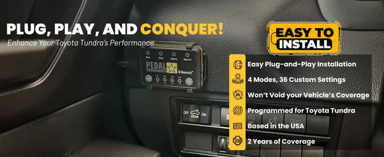 كيف يمكن لـ PEDAL COMMANDER مساعدة سيارة TOYOTA TUNDRA الخاصة بك؟