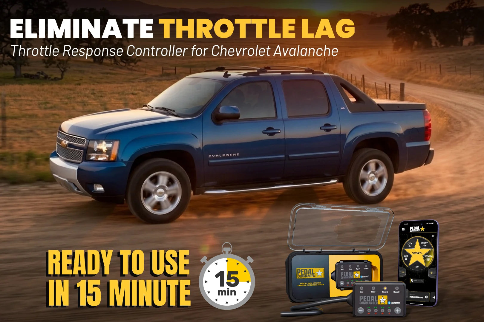 Pedal Commander for Chevrolet Avalanche