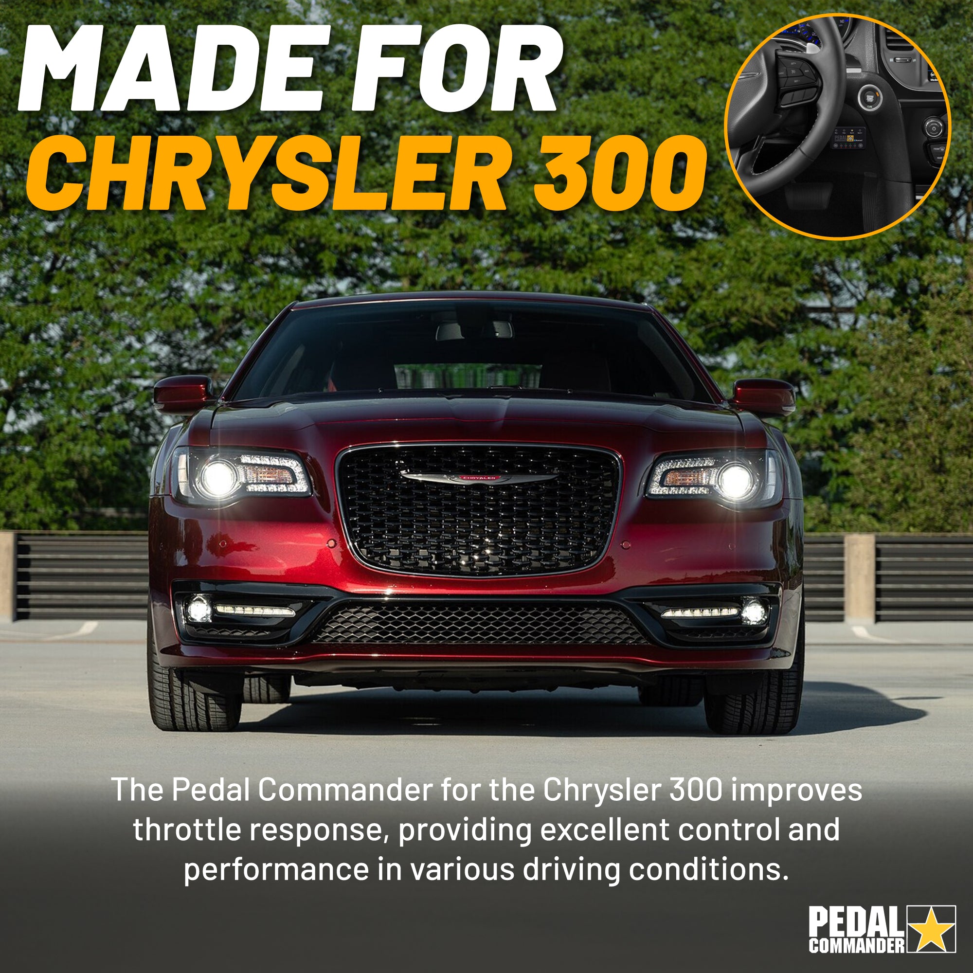 Pedal Commander for Chrysler 300
