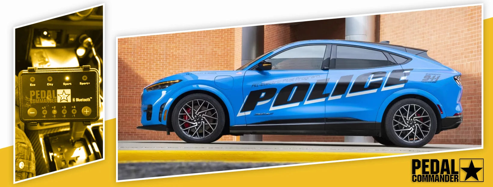 Pedal Commander for Ford Mustang Mach-E GT Police