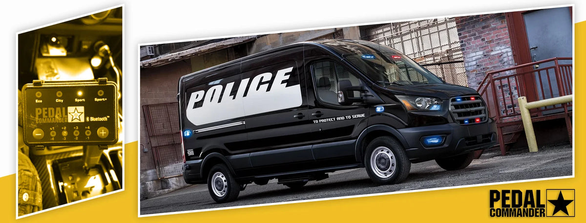 Pedal Commander para Ford Transit Prisoner Transport Vehicle