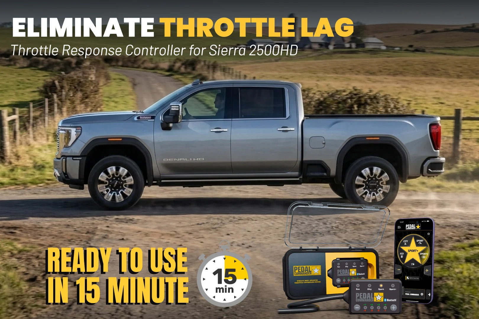 Pedal Commander for GMC Sierra 2500HD