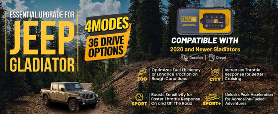 
Pedal Commander® for Jeep Gladiator