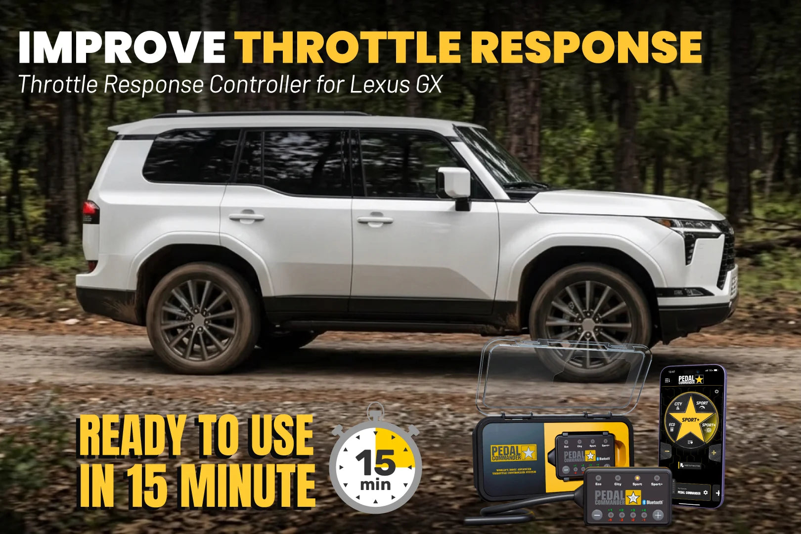 Lexus Commander Pedal Commander® for Lexus GX