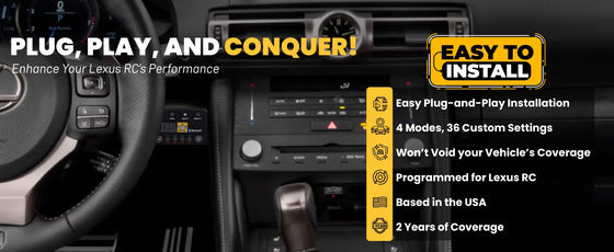 Pedal Commander para Lexus RC