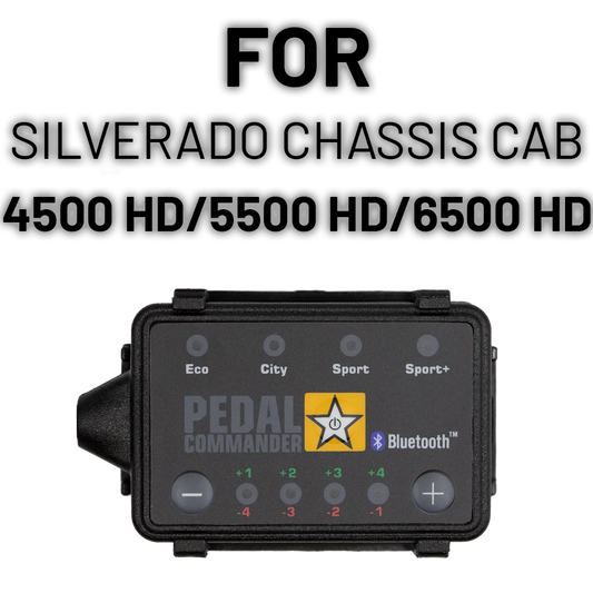 Pedal Commander for Chevrolet Silverado Chassis Cabs (4500 HD/5500HD/6500HD)