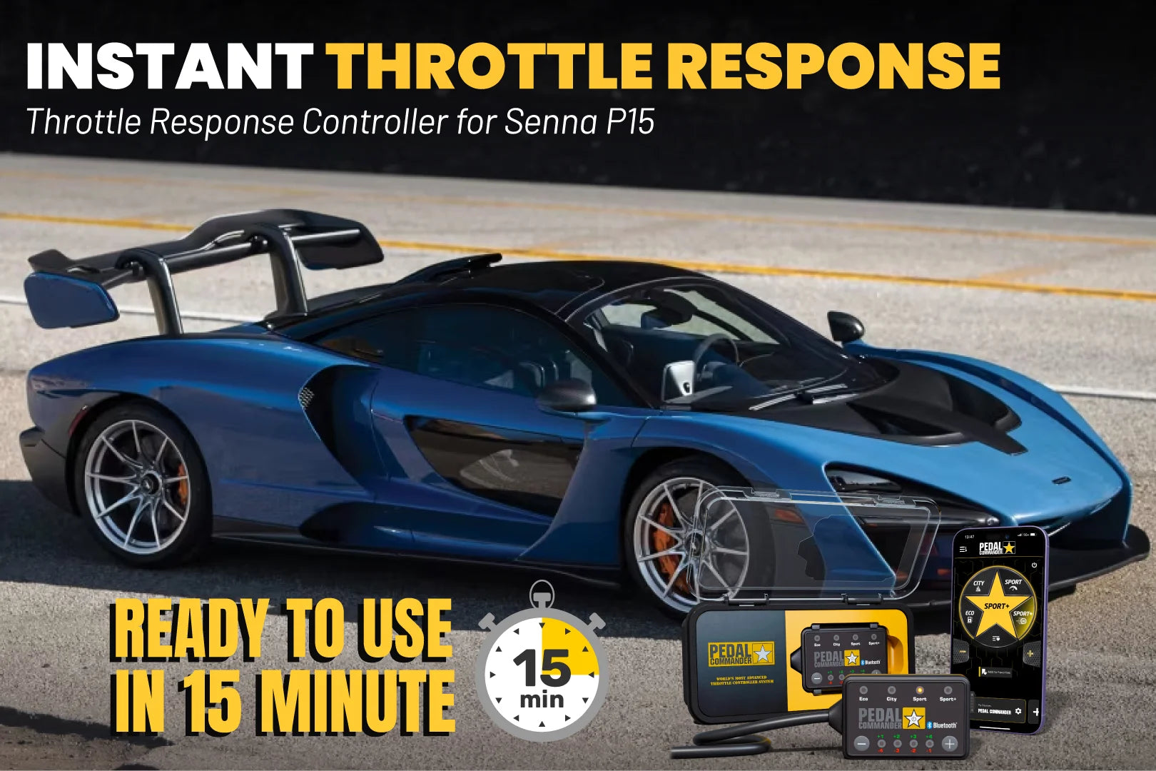 Pedal Commander® para McLaren Senna