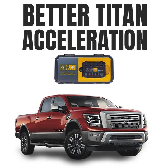 pedal titan Pedal Commander® Throttle Response Controller for Nissan Titan