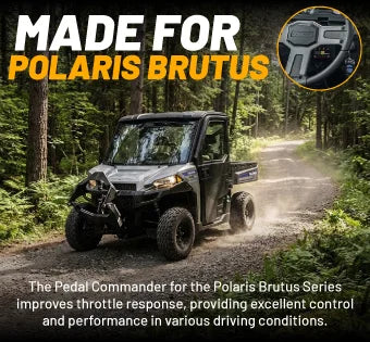 Pedal Commander for Polaris Brutus | Throttle Response Controller 