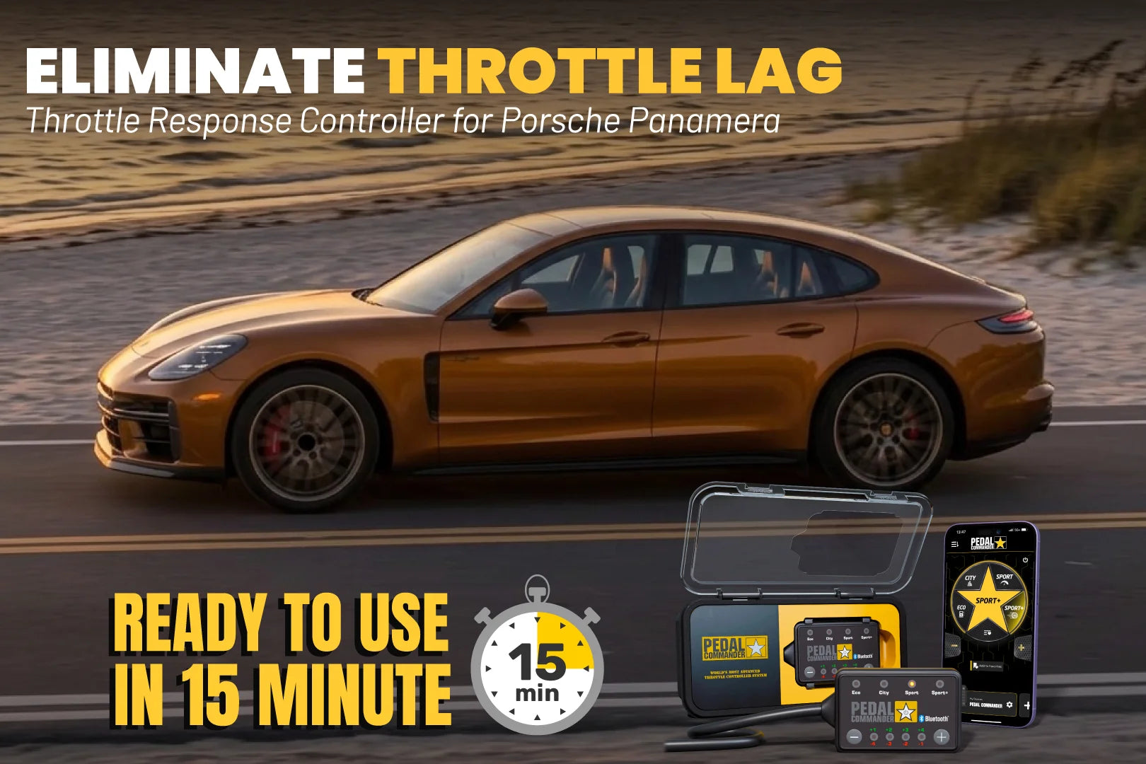 Pedal Commander for Porsche Panamera