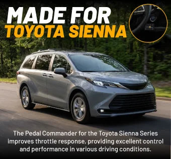 Pedal Commander para Toyota Sienna | Throttle Response Controller 
