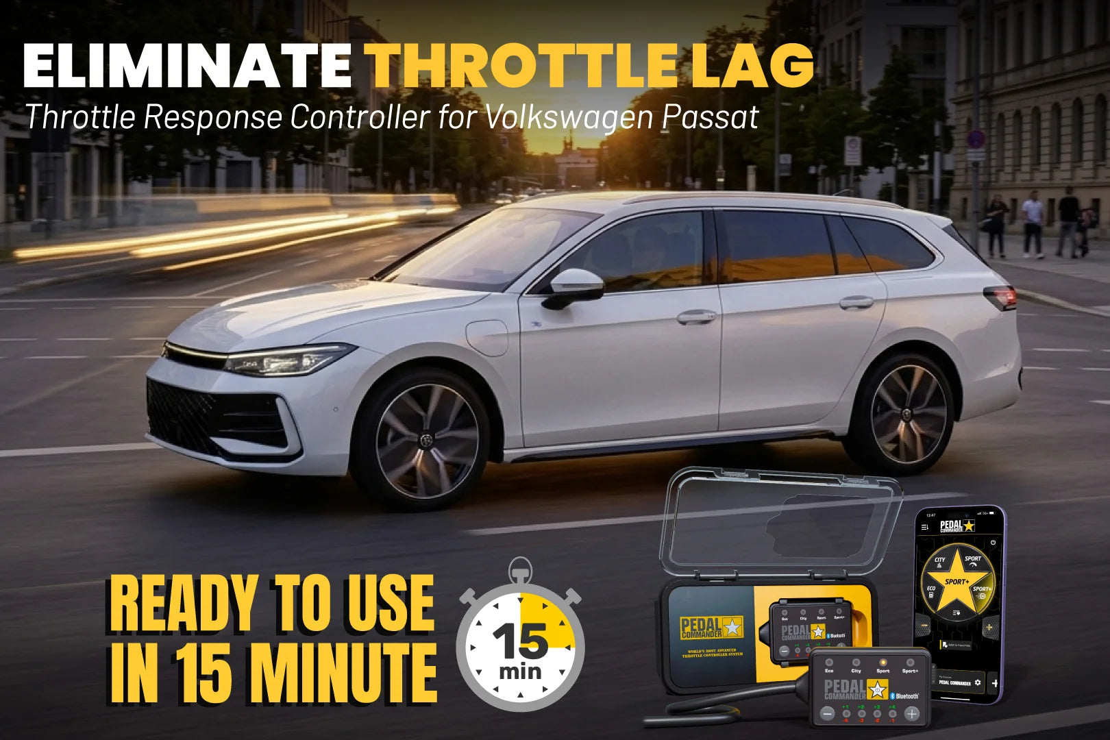 Pedal Commander for Volkswagen Passat