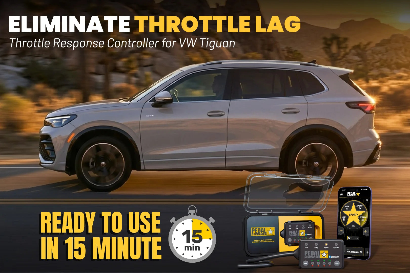 Pedal Commander para Volkswagen Tiguan
