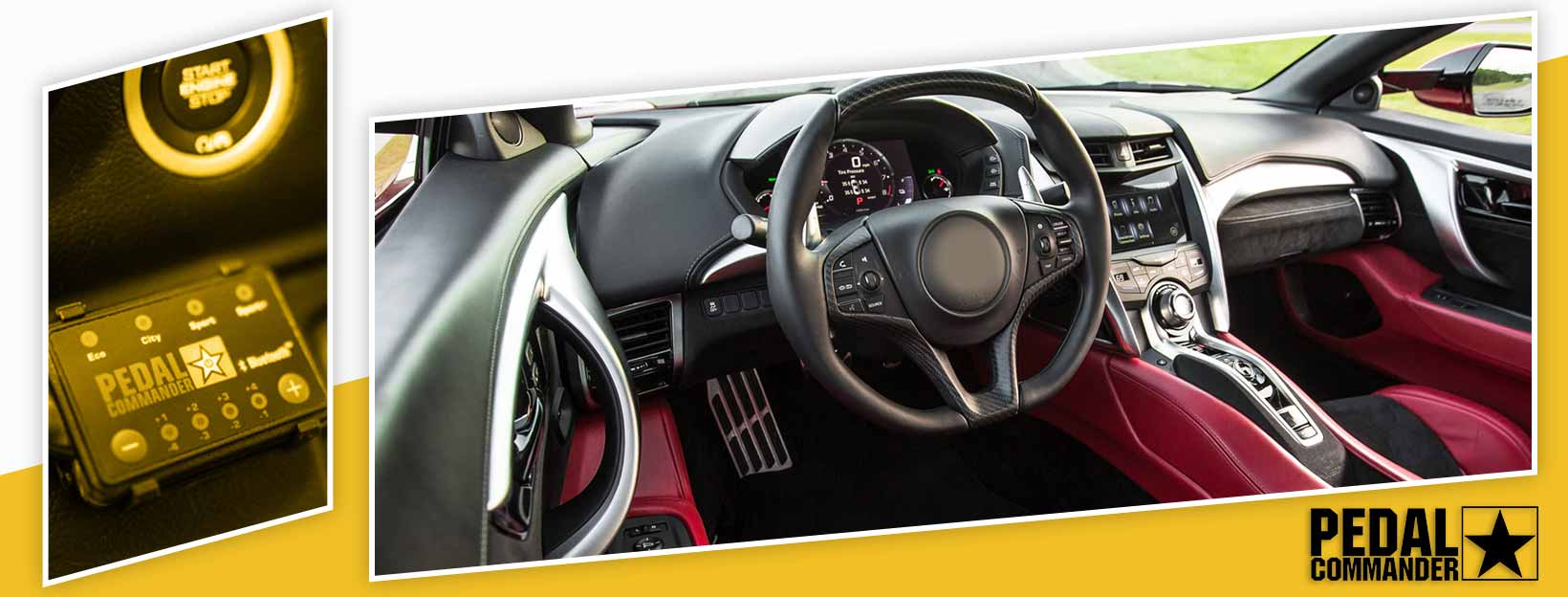 Pedal Commander for Acura NSX - interior
