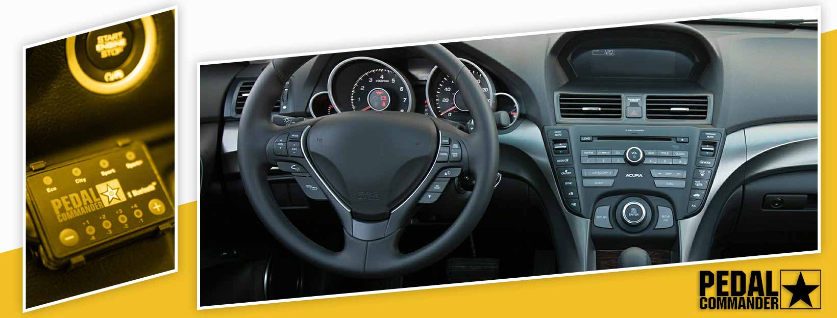 Pedal Commander for Acura TL - interior
