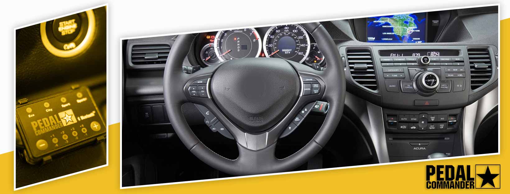 Pedal Commander for Acura TSX - interior