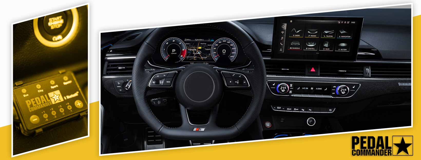 Pedal Commander for Audi A5 - interior