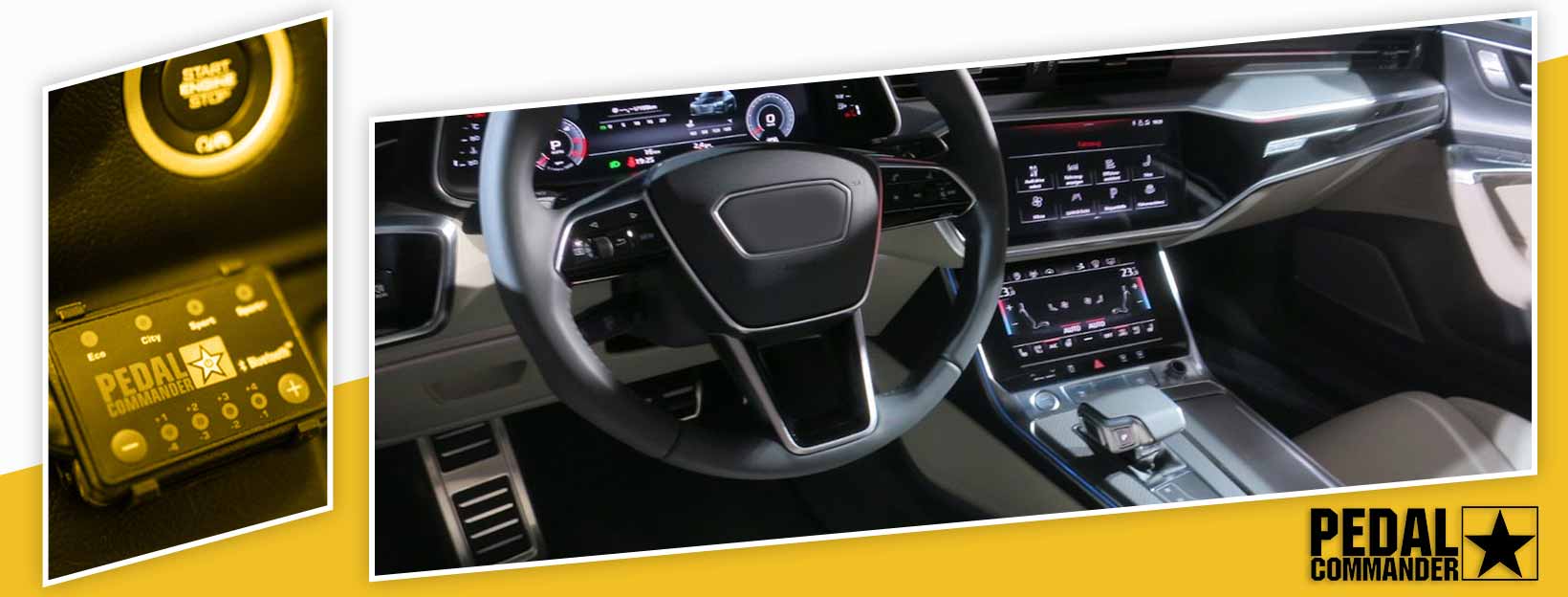 Pedal Commander for Audi A7 - interior