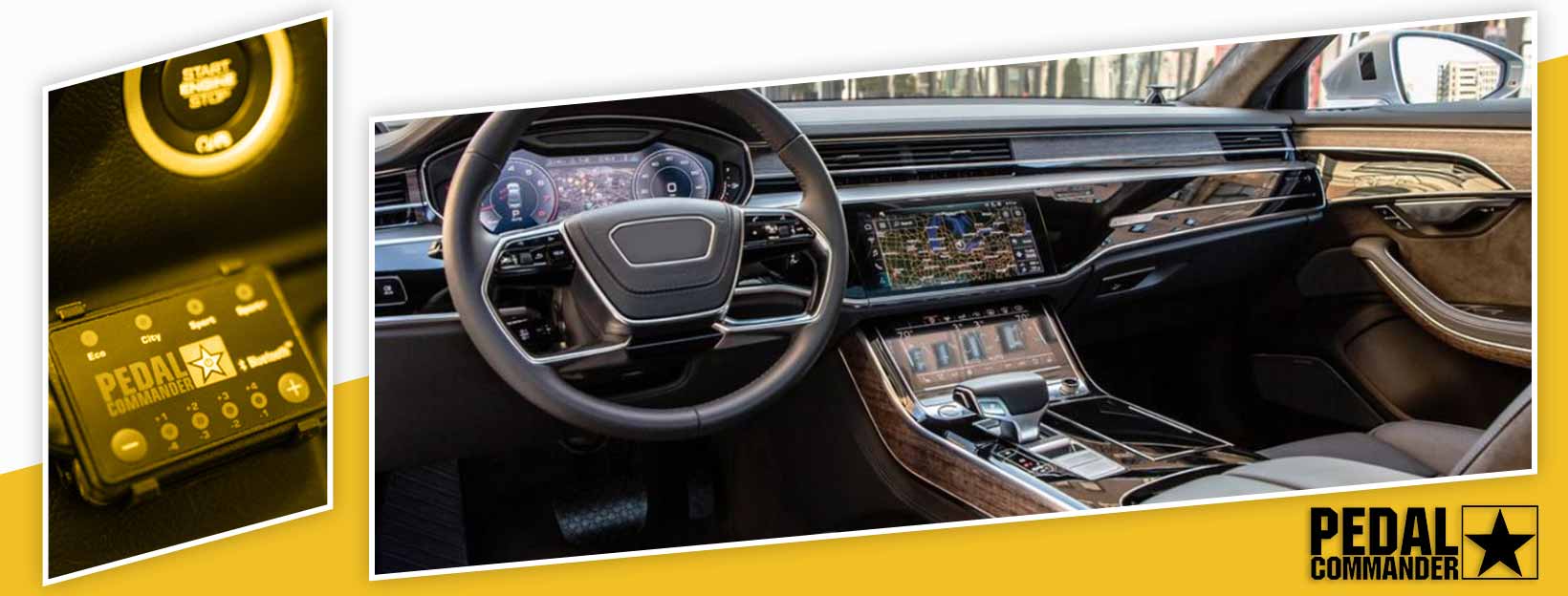 Pedal Commander for Audi A8 - interior
