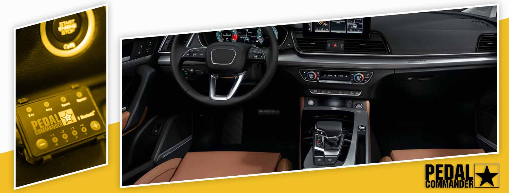 Pedal Commander for Audi Q5 - interior