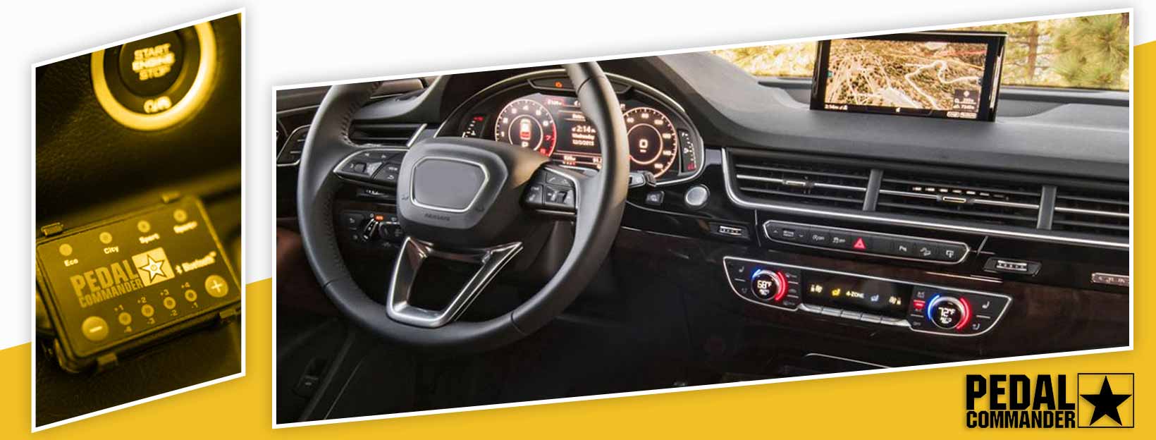 Pedal Commander for Audi Q7 - interior