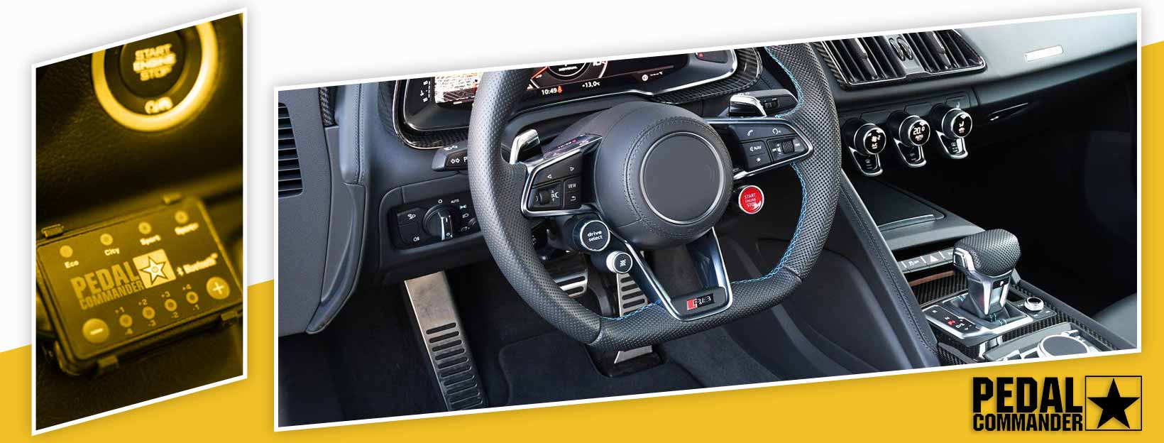Pedal Commander for Audi RSQ8 - interior
