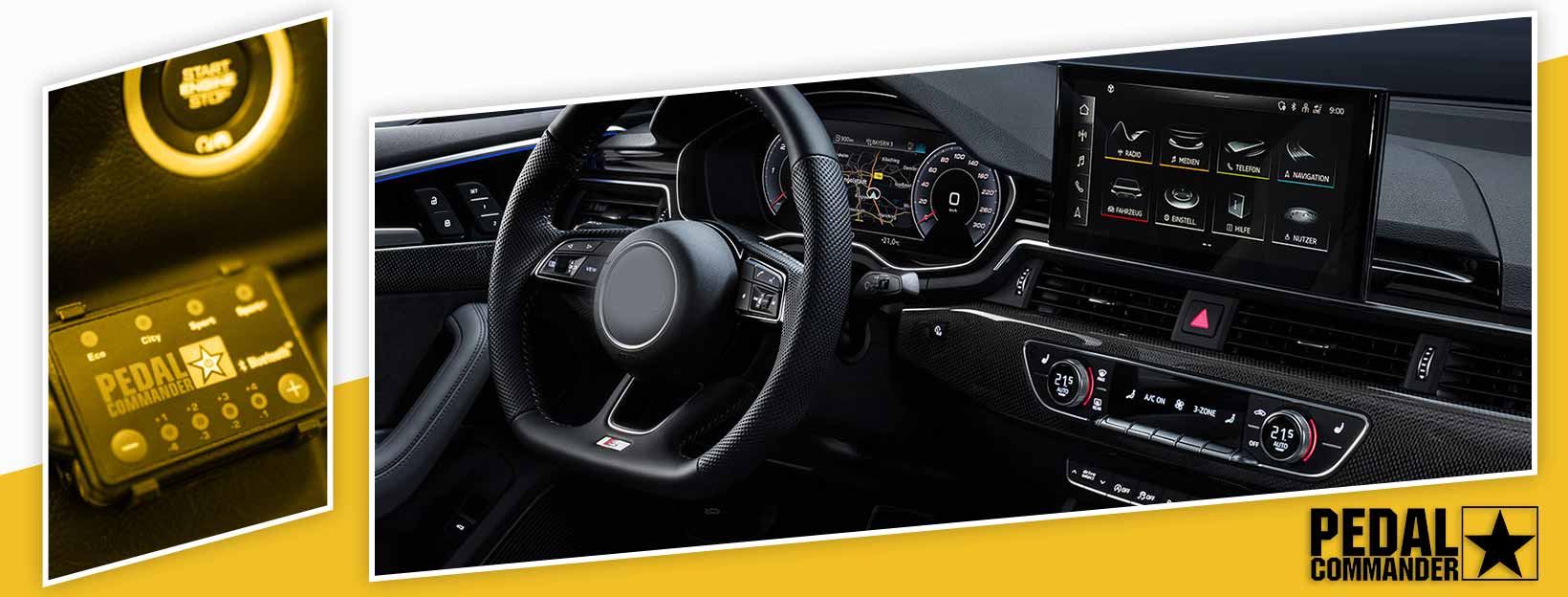 Pedal Commander for Audi S5 - interior