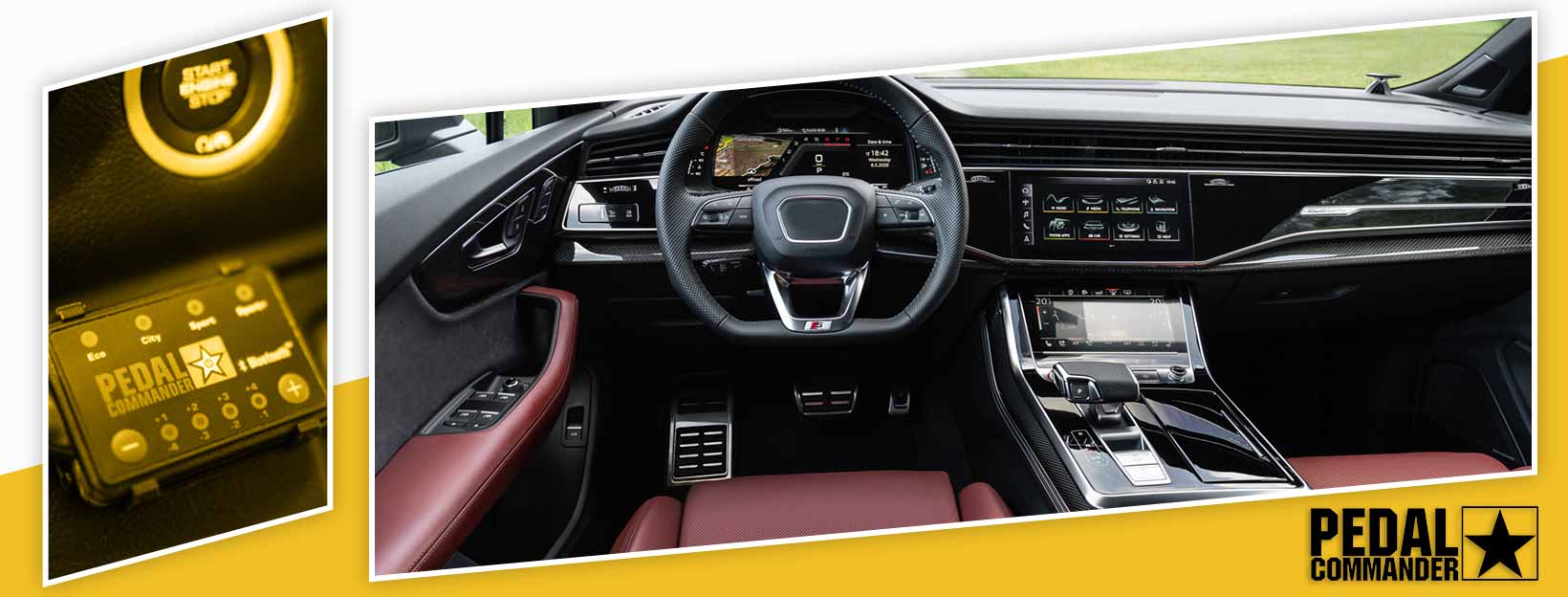 Pedal Commander for Audi SQ7 - interior