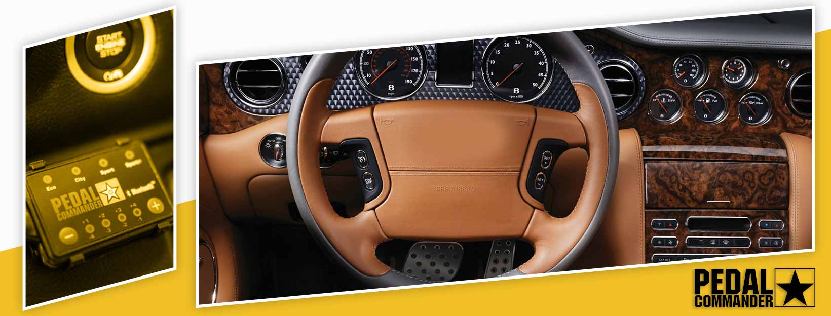 Pedal Commander for Bentley Azure - interior
