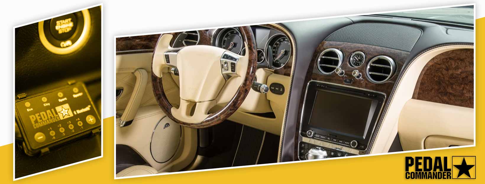 Pedal Commander for Bentley Continental Flying Spur - interior
