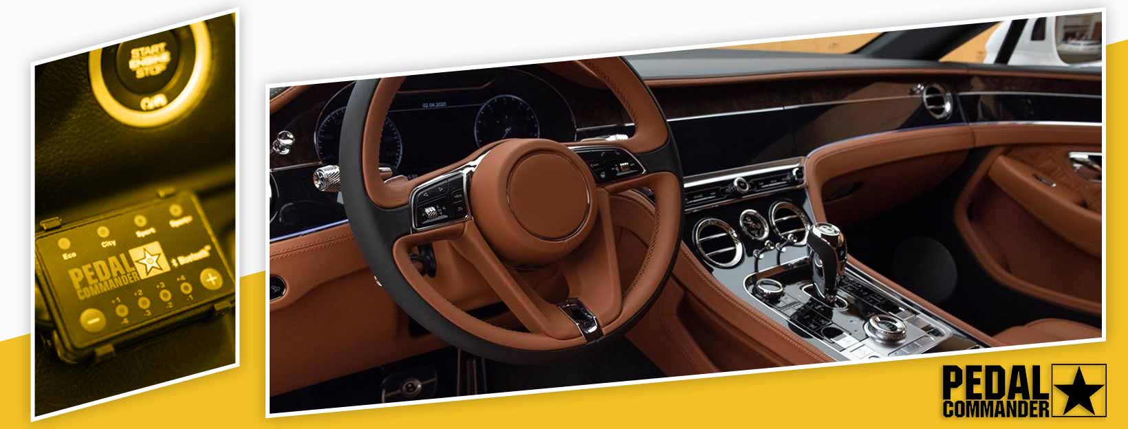 Pedal Commander for Bentley Continental GT - interior