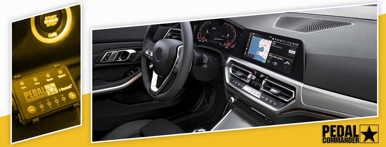 Pedal Commander for BMW X2 - interior
