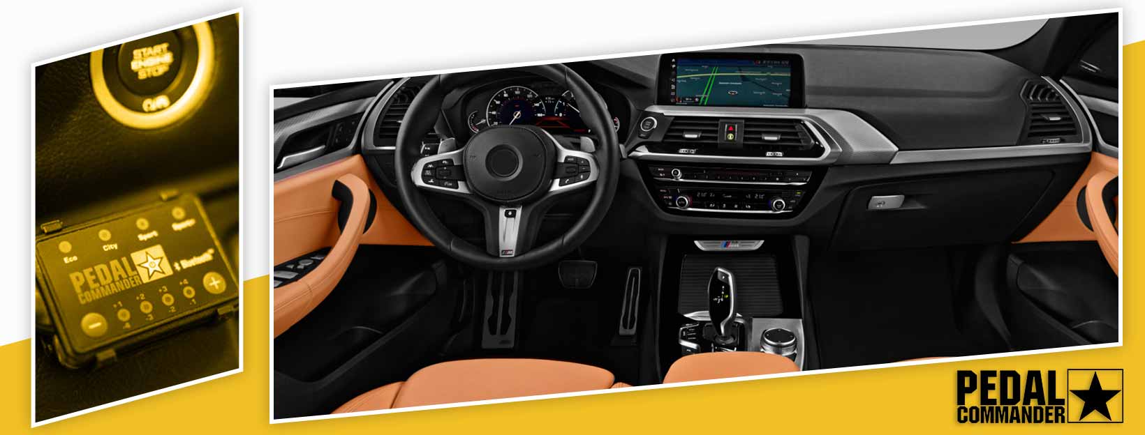 Pedal Commander for BMW X3 - interior