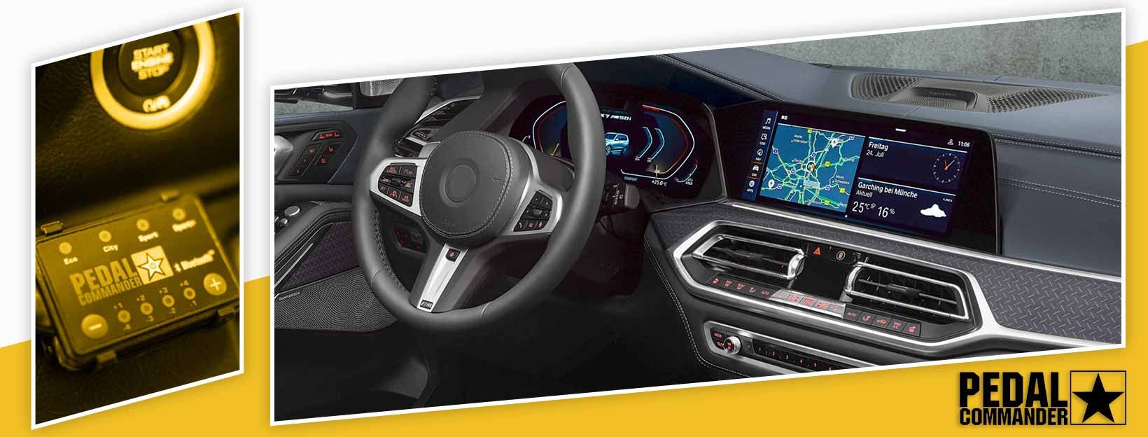 Pedal Commander for BMW X7 - interior