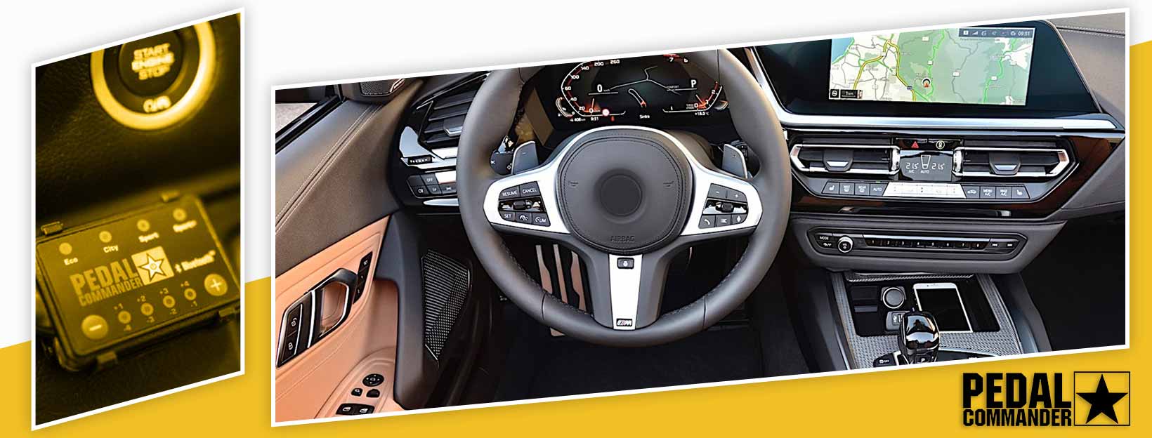 Pedal Commander for BMW Z4 - interior