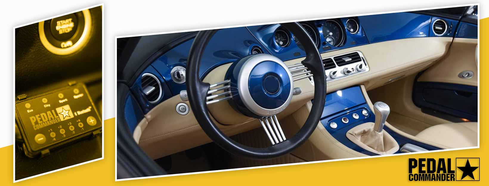Pedal Commander for BMW Z8 - interior