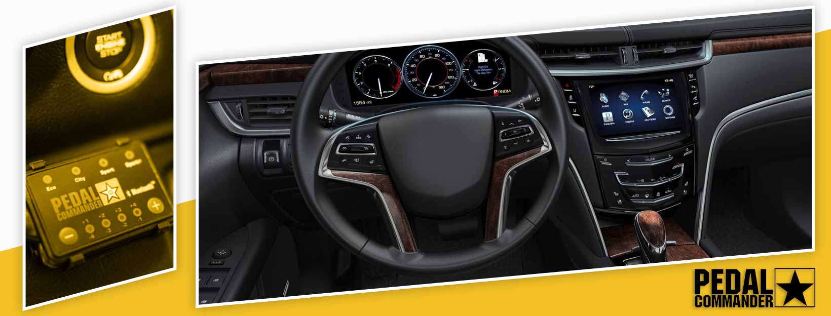 Pedal Commander for Cadillac XTS - interior