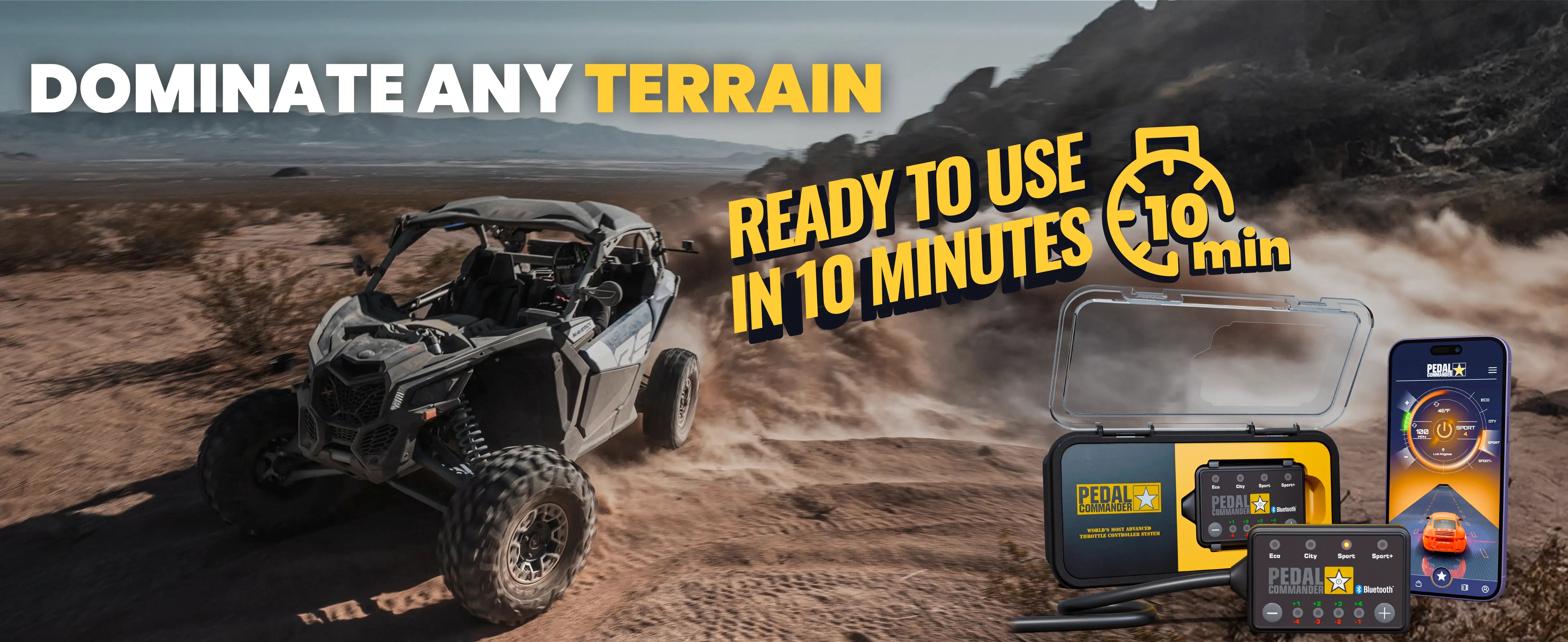 Pedal Commander for Can-Am Maverick