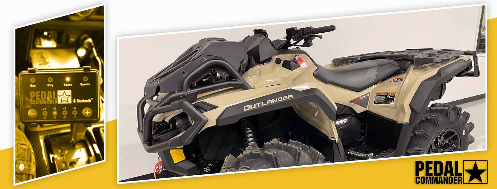 Pedal Commander for Can-Am Outlander - front