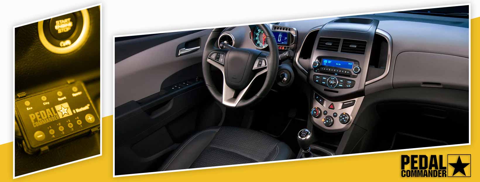 Pedal Commander for Chevrolet Aveo - interior