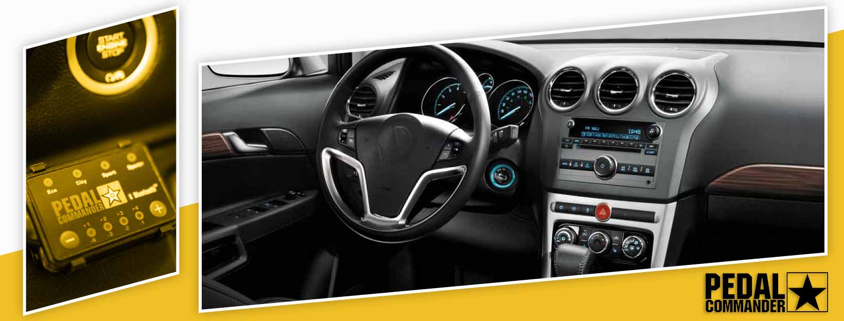 Pedal Commander for Chevrolet Captiva Sport - interior